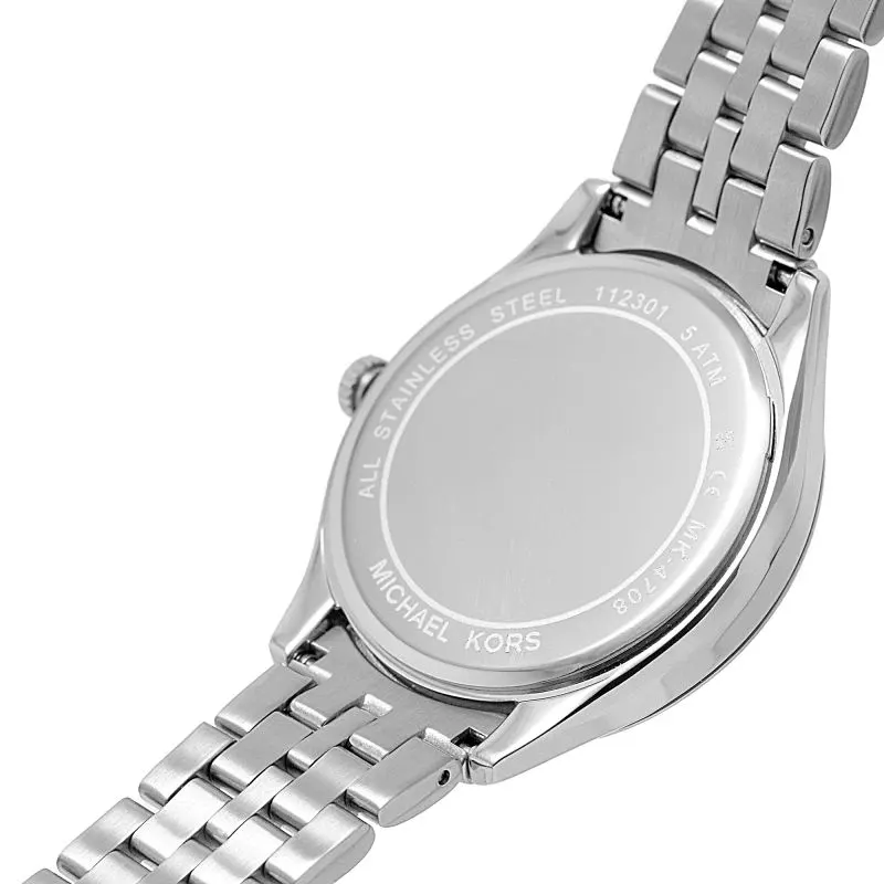 Michael Kors(MK) Harlowe Silver Ladies Watch- MK4708